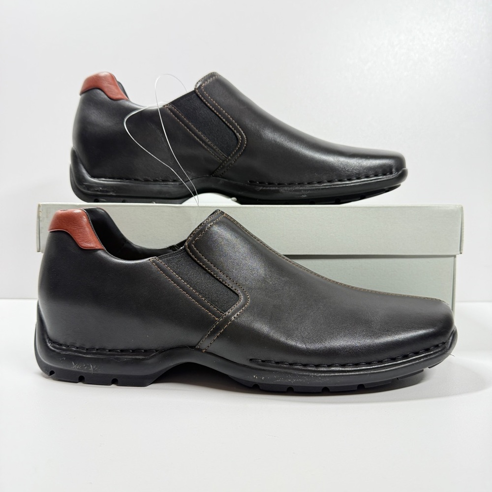 New Cole Haan Mens Zeno Leather Slip On Loafers Size 11.5